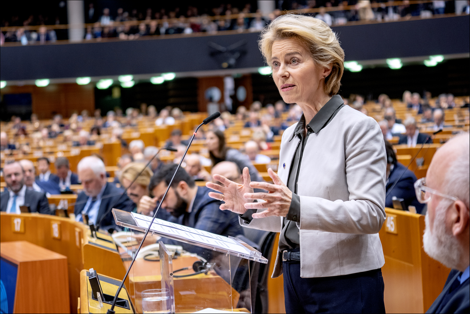 European Commission President Ursula von der Leyen. EP nuotr.