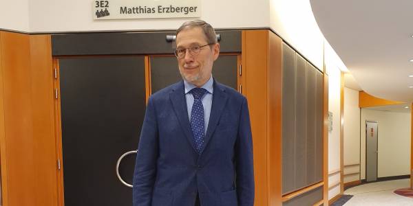 Europos Parlamente vyksiančioje Matthias Erzberger vardo auditorijos atidarymo ceremonijoje bus įamžintas Vasario 16-osios Aktas