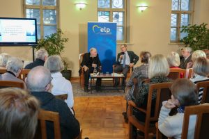 Diskusija „Profesorių Vytauto Landsbergio ir Liudo Mažylio pokalbis apie iššūkius Europos saugumo politikai“