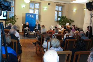 Diskusija „Profesorių Vytauto Landsbergio ir Liudo Mažylio pokalbis apie iššūkius Europos saugumo politikai“