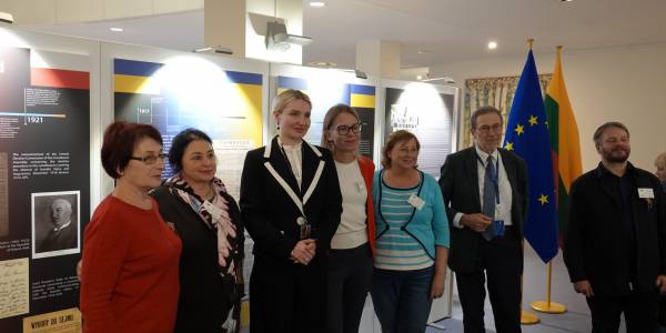 Europos Parlamente Briuselyje L. Mažylis pristatė parodą „Nuo Helsinkio iki Kijevo: atgal į ateitį“: dėmesys istorijai ir Ukrainai