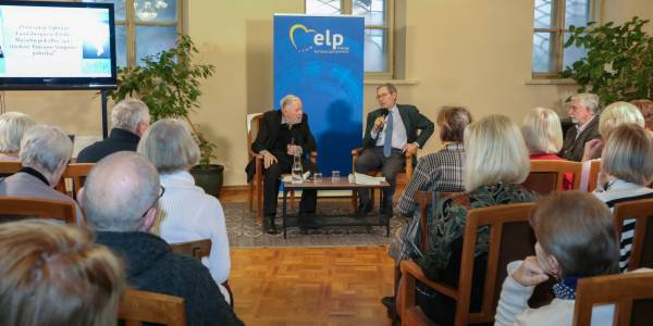 Profesorių L. Mažylio ir V. Landsbergio diskusijoje: Rusijos grėsmė Europai, kirčiai JTO ir ES vaidmuo karo akivaizdoje